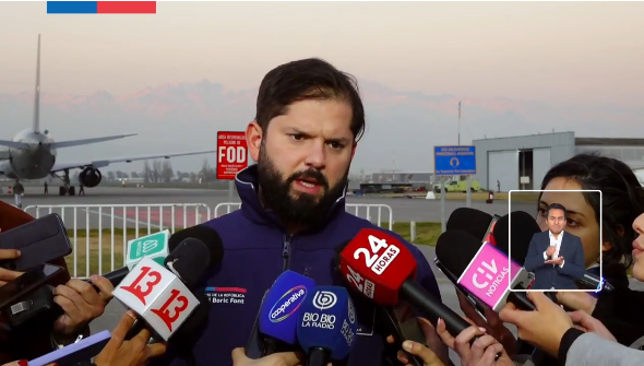 Presidente Gabriel Boric