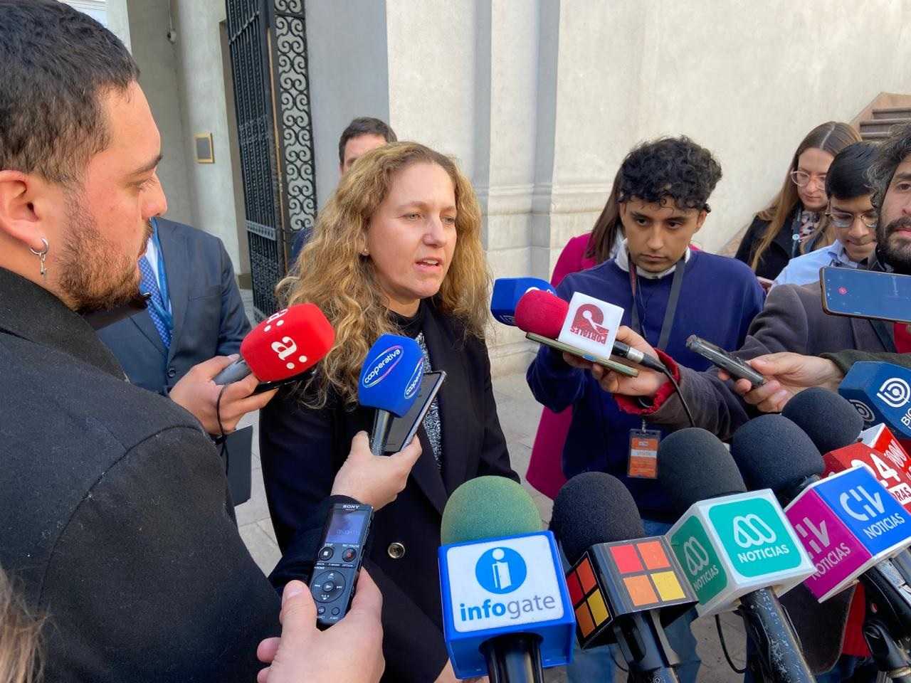 Rosario Navarro Presidenta SOFOFA - La Moneda 22-07-2024