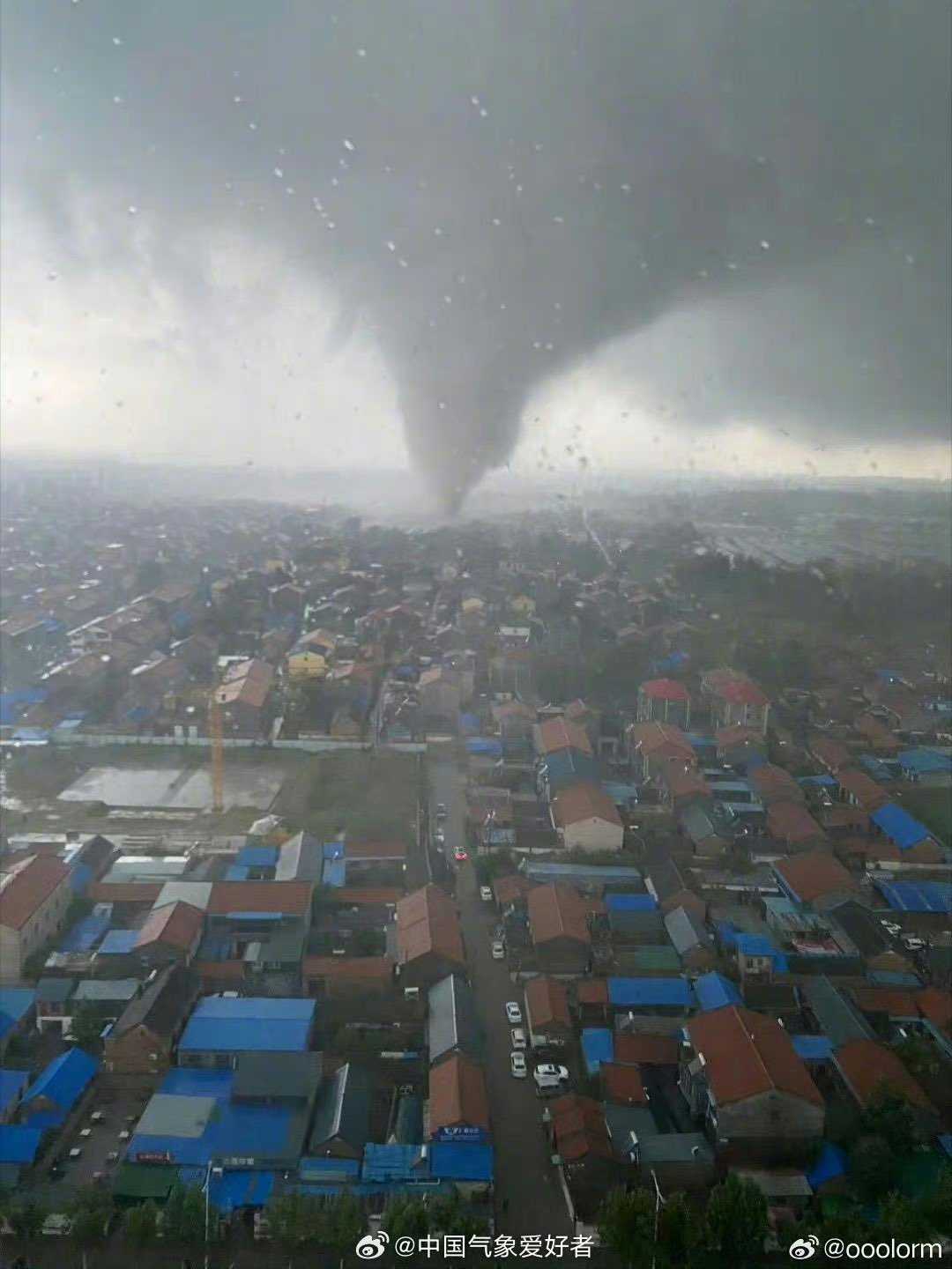 Tornado en China