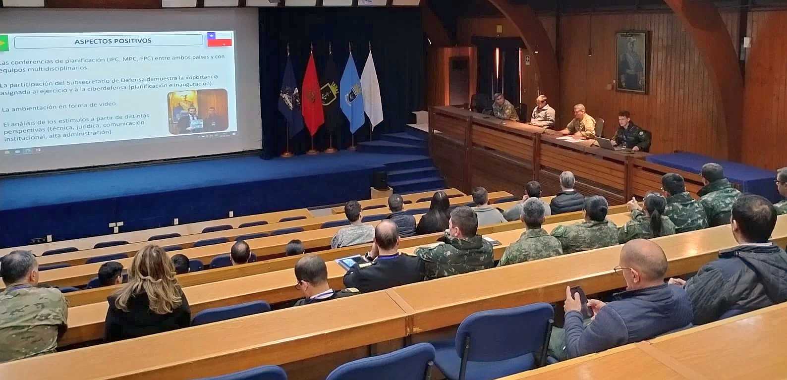 Ejercicio Ciberdefensa Chile-Brasil