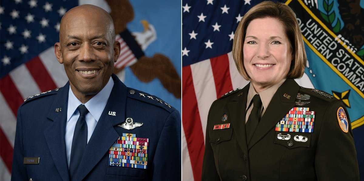 Generales EEUU Brown y Richardson