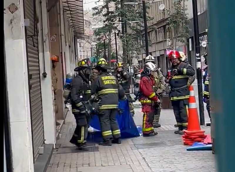 Muerte por cianuro Santiago Centro 21-08-2024