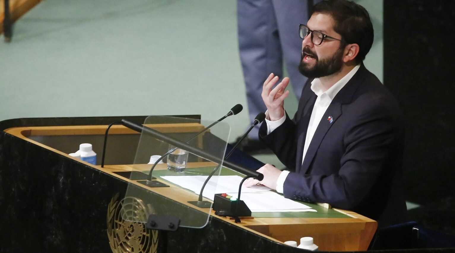 Pdte Gabriel Boric ONU