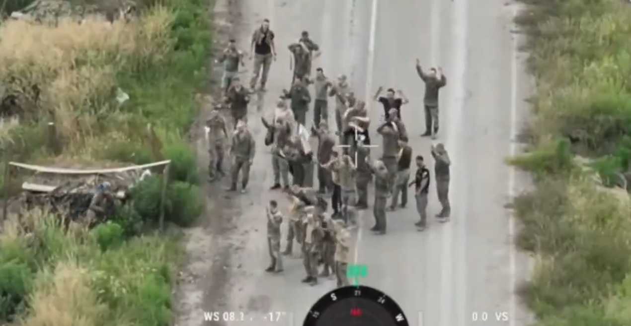 Rendición soldados rusos