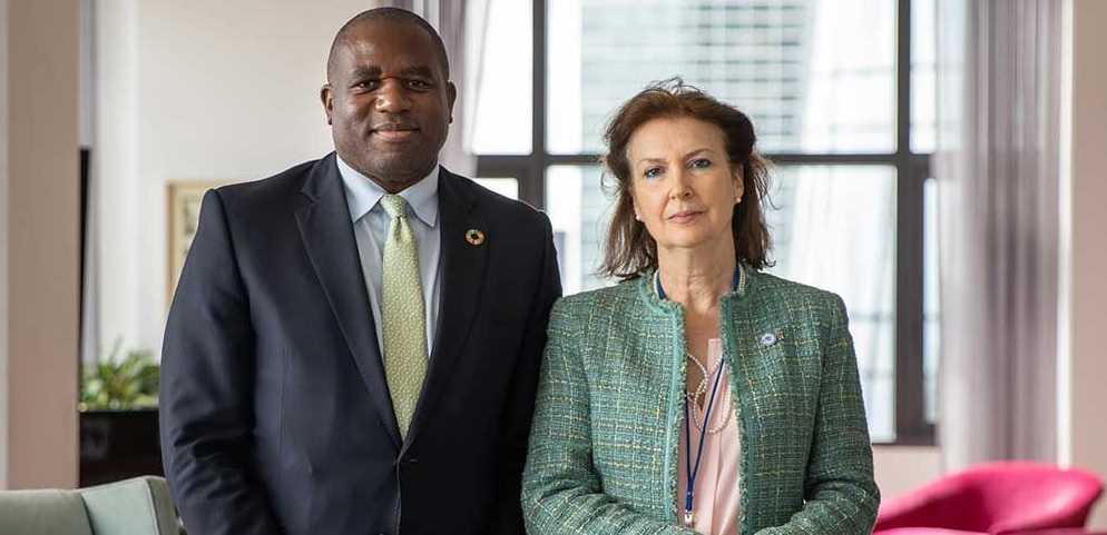 David Lammy UK - Diana Mondino Argentina