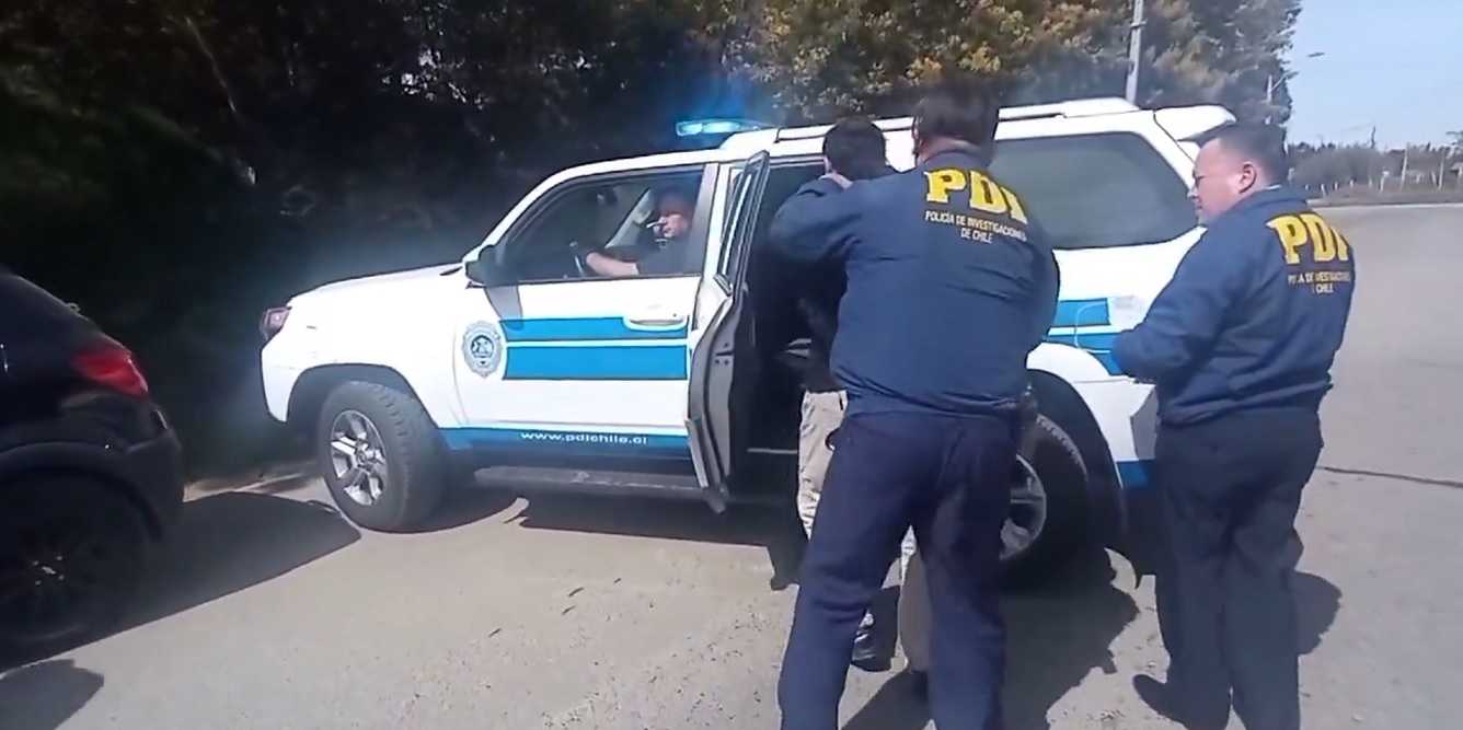 Detención implicado megaincendio Valparaiso febrero 09-09-2024