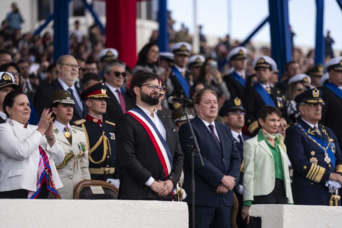 Presidente Gabriel Boric Parada Militar 19-09-2024