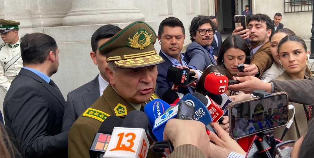 Renuncia General Director de Carabineros RIcardo Yáñez La Moneda 27-09-2024