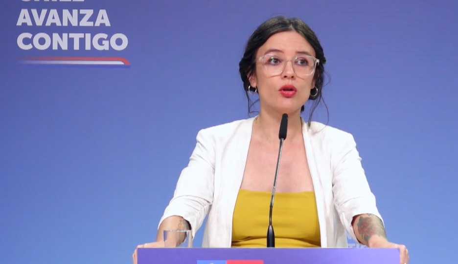 Ministra Camila Vallejo La Moneda 26-11-2024