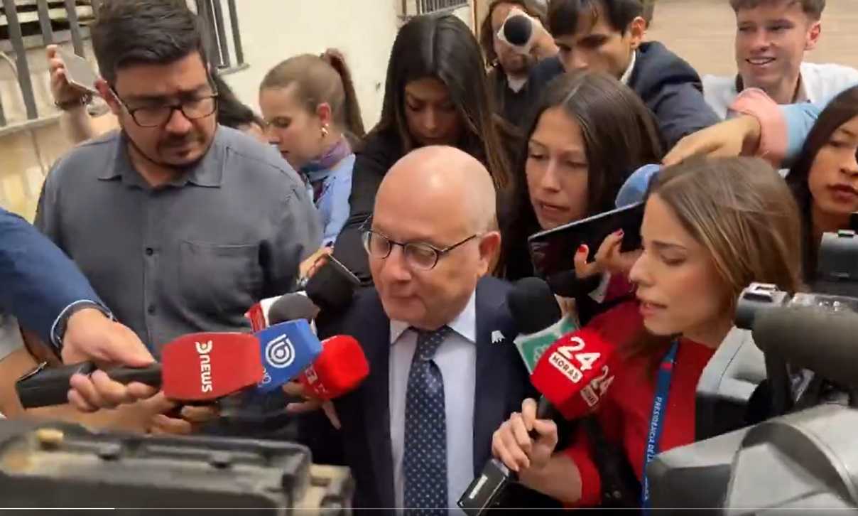 Embajador de Argentina Jorge Faurie La Moneda 20-12-2024