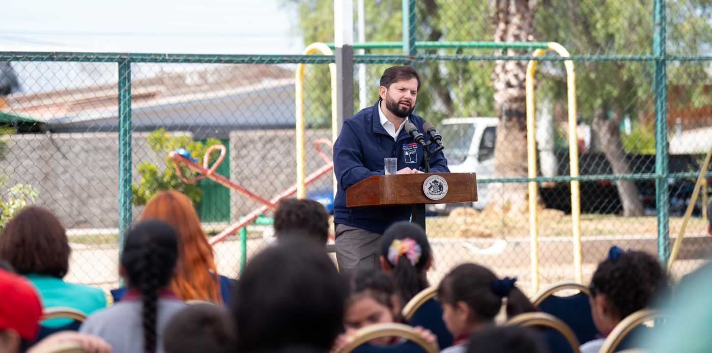 Pdte Gabriel Boric Lo Prado 03-12-2024