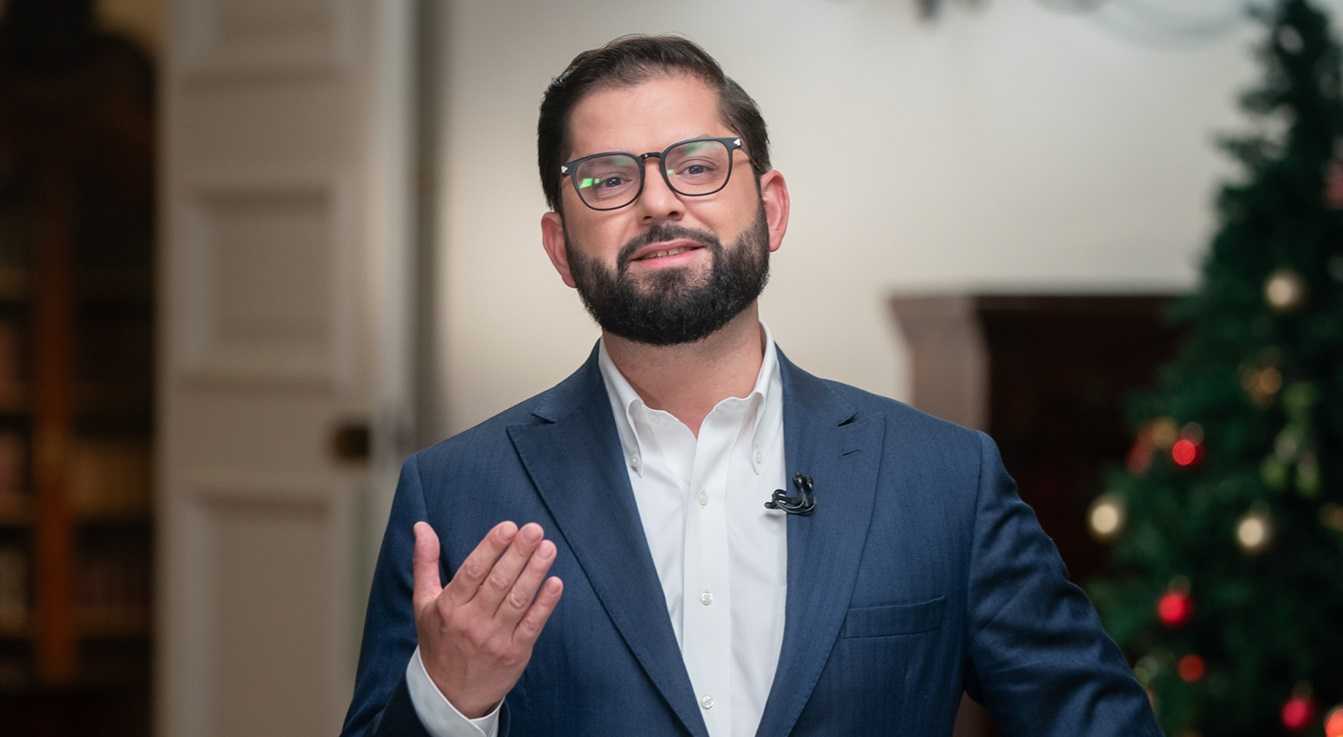 Pdte Gabriel Boric Mensaje Año Nuevo 31-12-2024