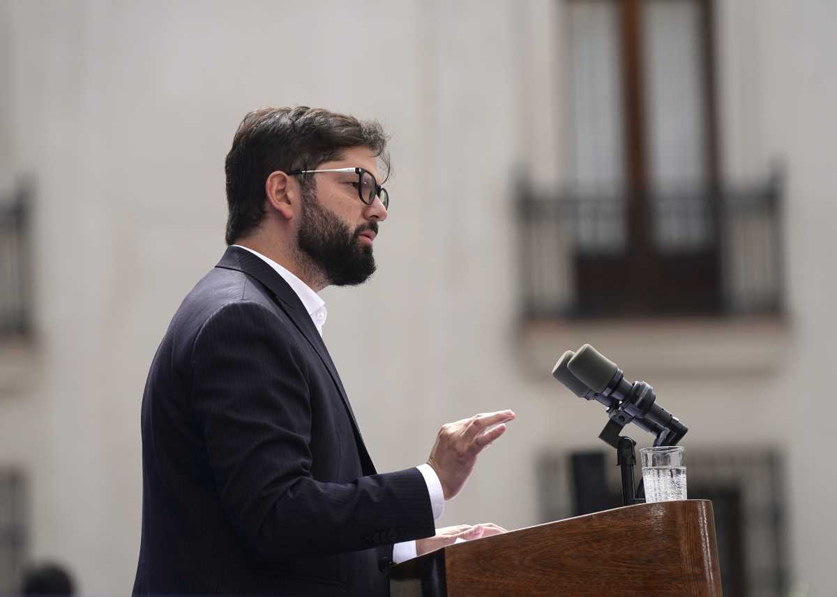 Pdte Gabriel Boric La Moneda 07-01-2025