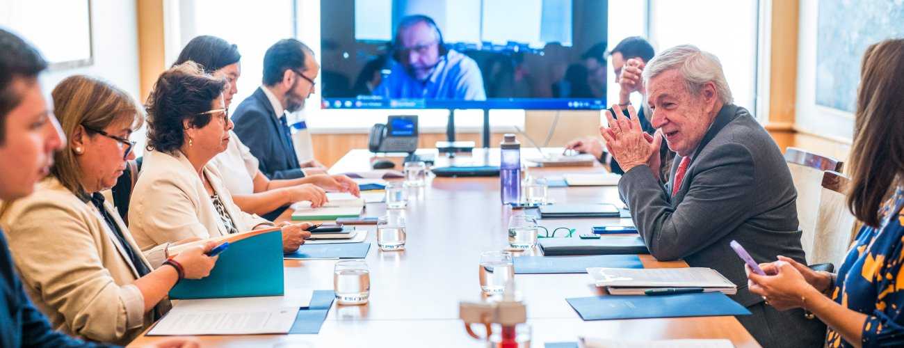 Reunión grupo de trabajo por aranceles cobre 03-02-2025