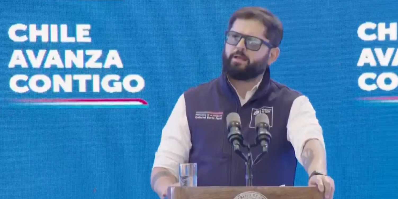 Pdte Gabriel Boric Renca 11-03-2025