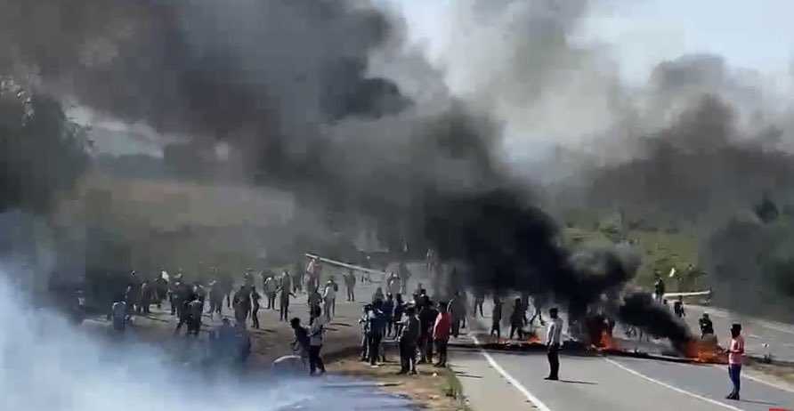 Protesta de pescadores artesanales 27-03-2025