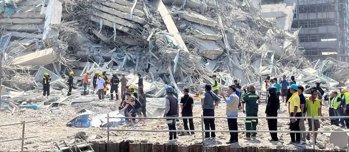 Terremoto Myanmar y Tailandia - Bangkok 28-03-2025 FOTO REUTERS