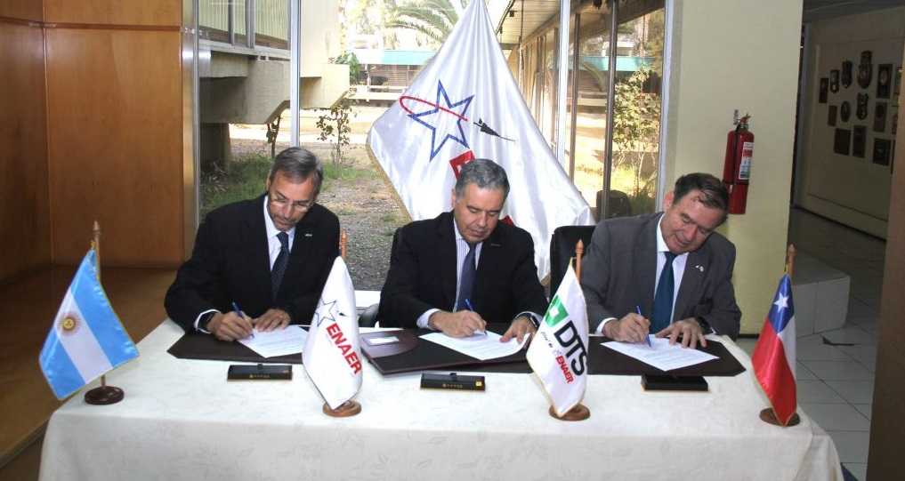 Acuerdo INVAP - ENAER - DTS abril 2025