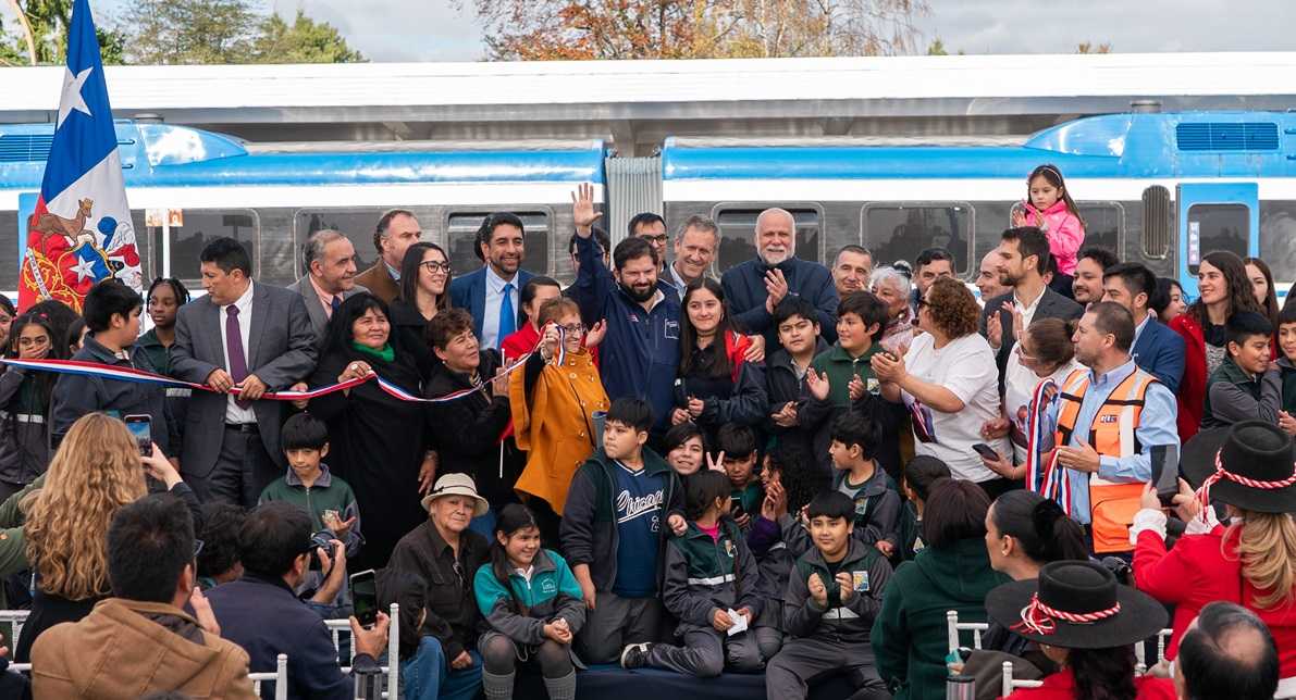 Inauguracióntren Puerto Montt - Llanquihue 29-04-2025