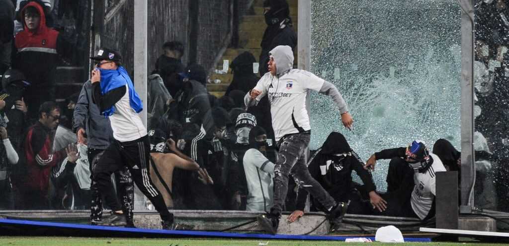 Incidentes Colo Colo Agencia UNO