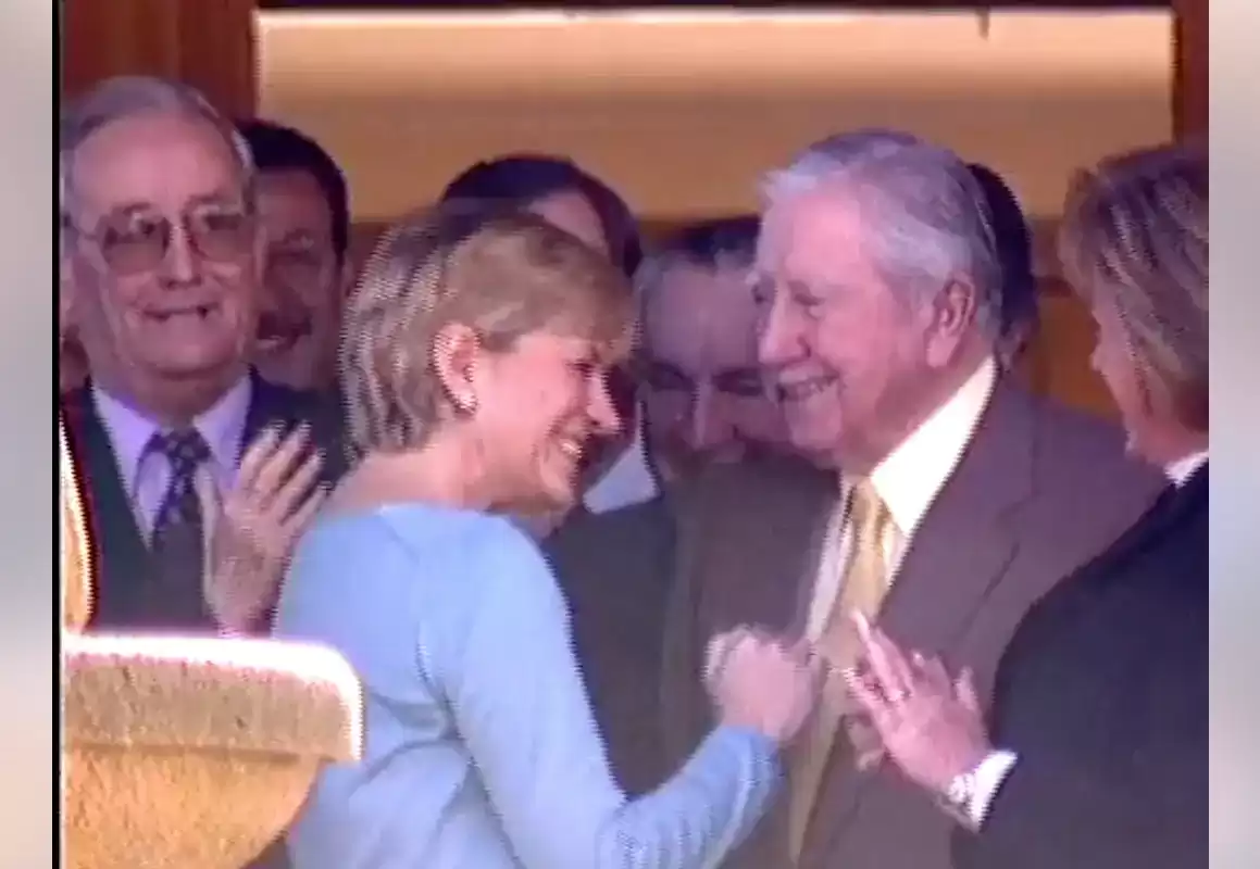 Matthei con pinochet