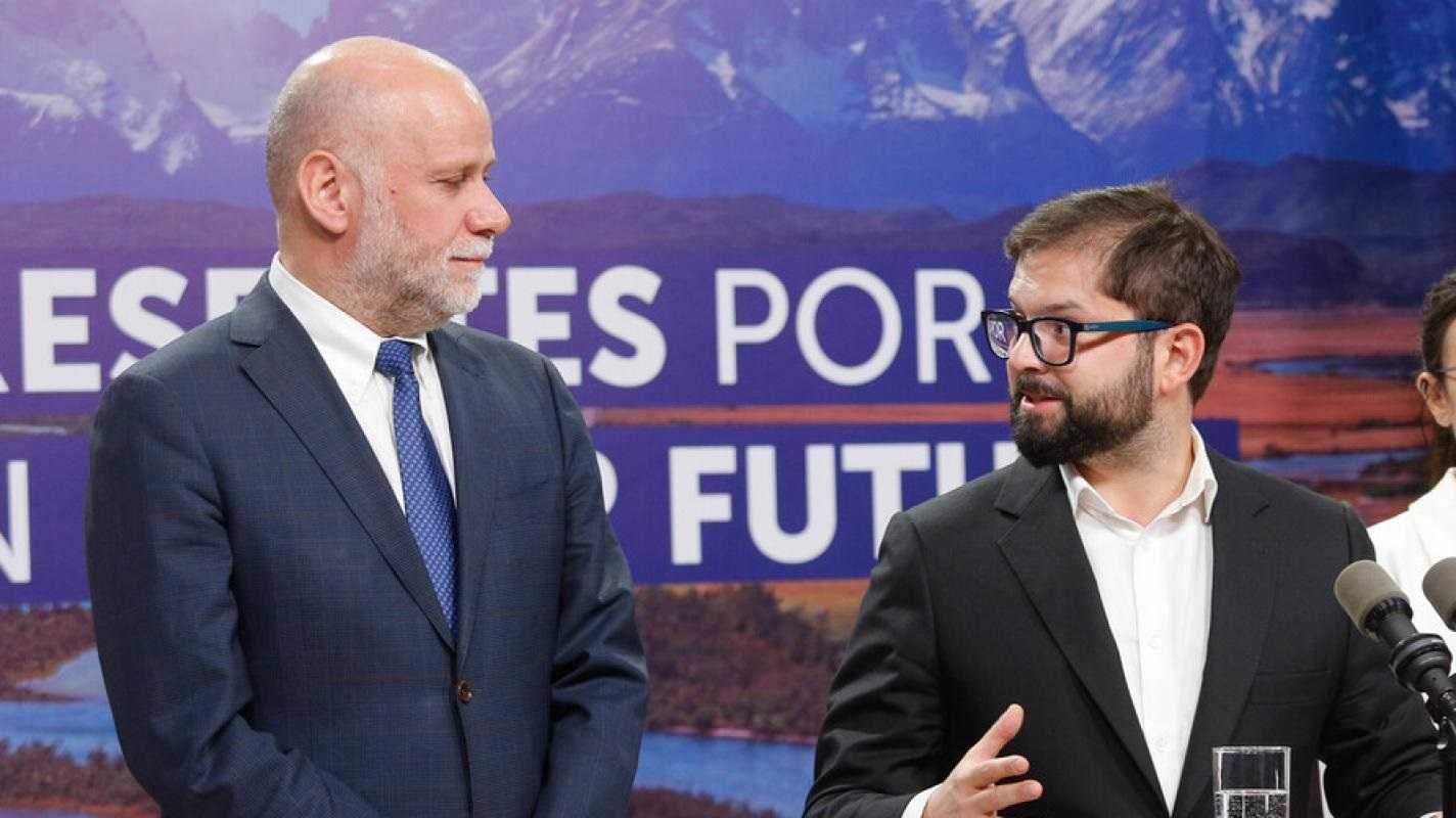 Ministro Álvaro Elizalde - Pdte Gabriel Boric