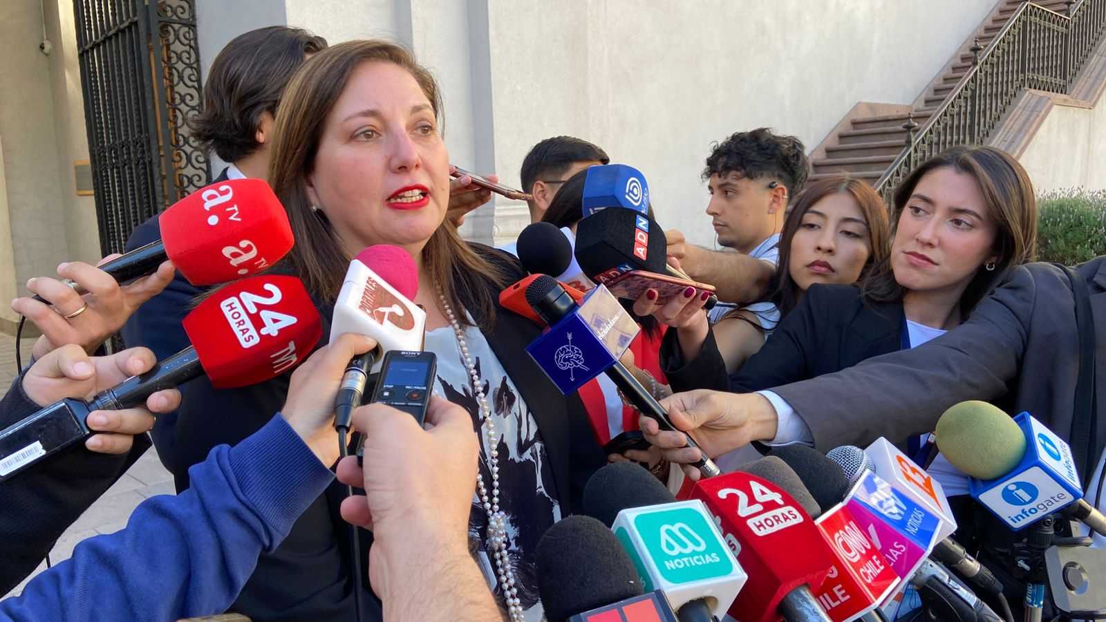 Paulina Vodanovic La Moneda 28-04-2025