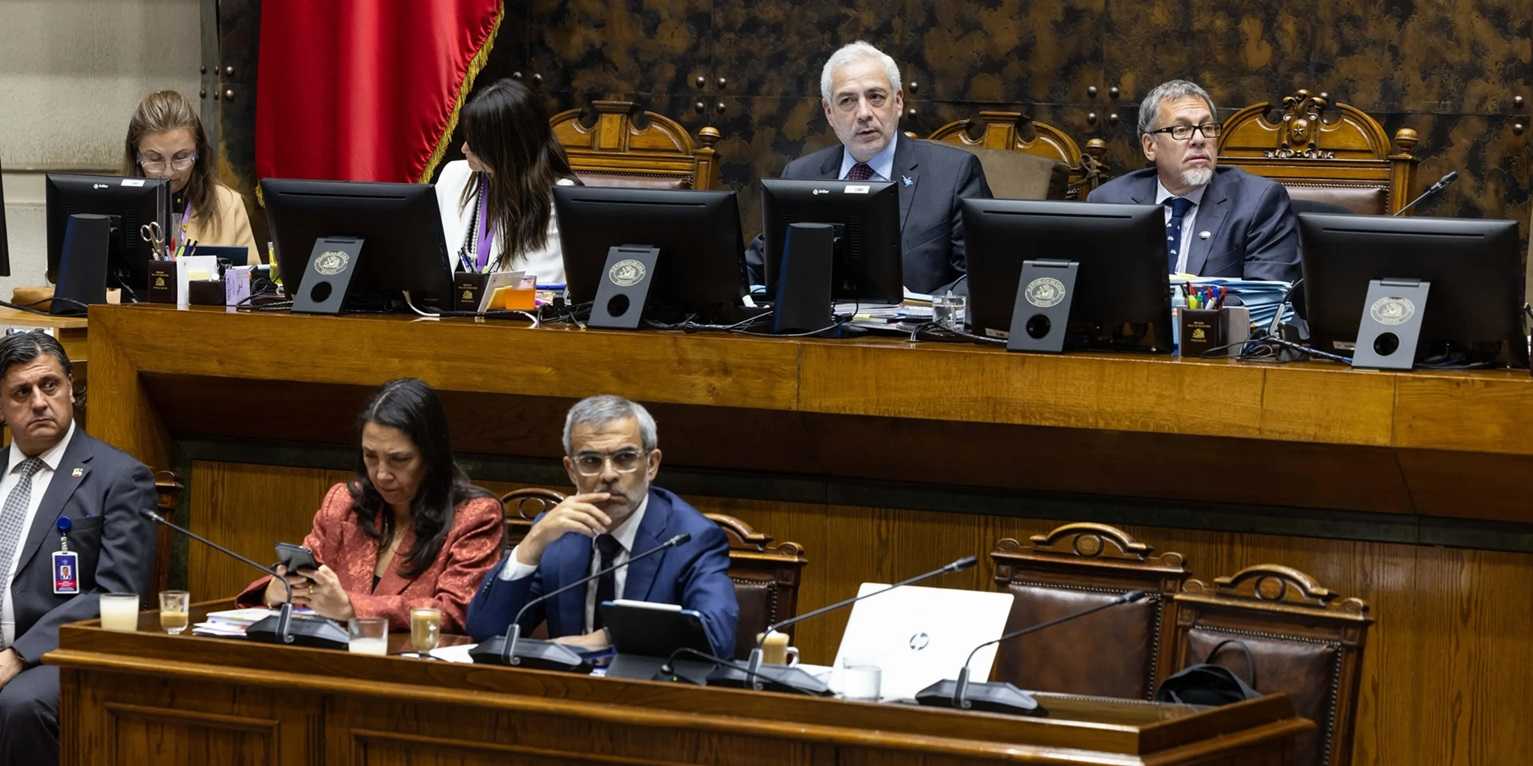 Sesión Senado Estado de Excepción 24-04-2025