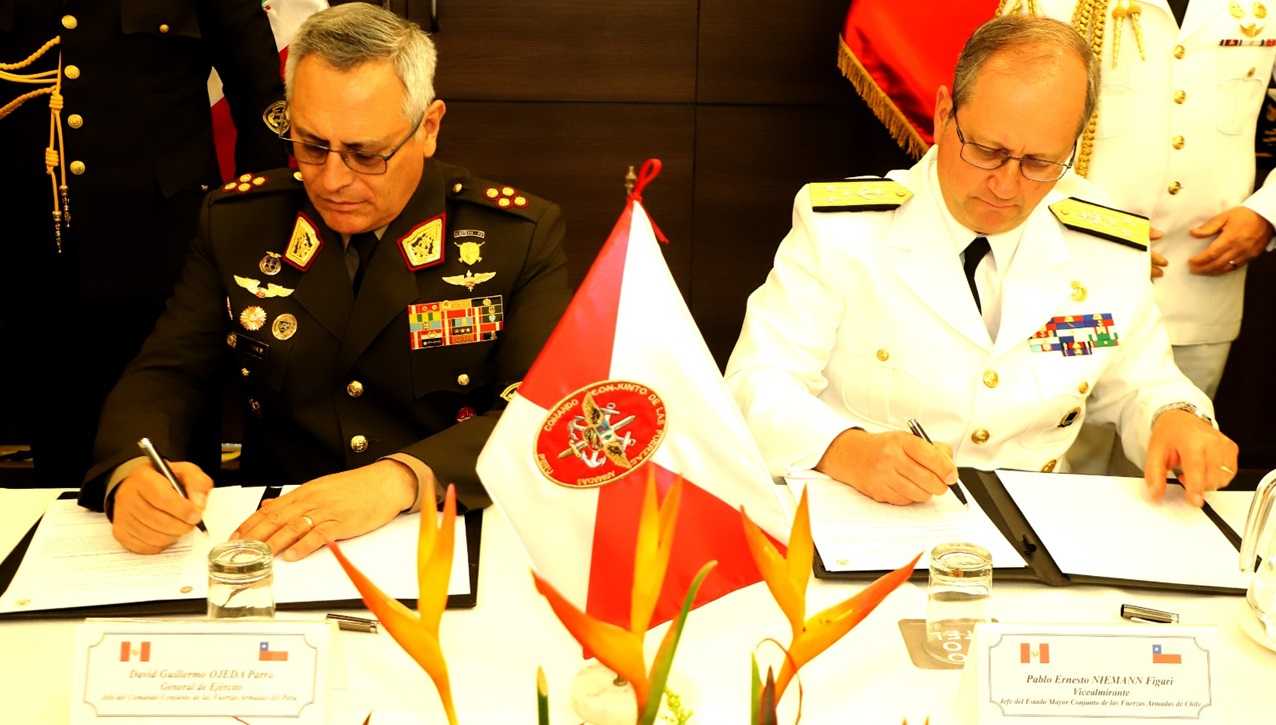 Reunion FFAA Chile-Peru Lima Mayo-2025