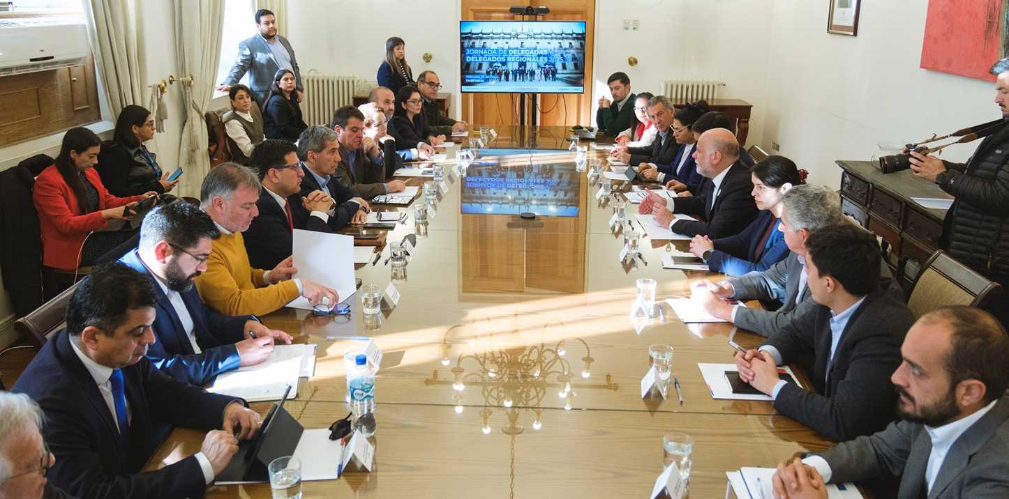 Reunión de Delegados Presidenciales La Moneda 29-05-2025