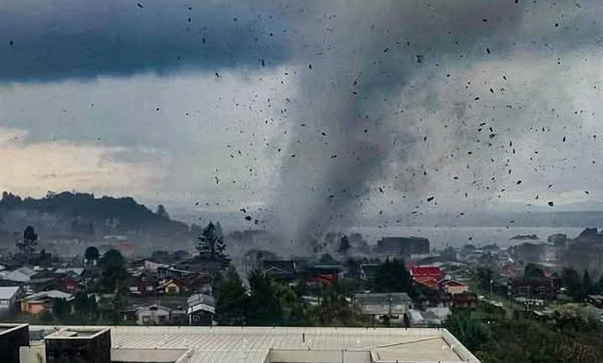 Tornado Puerto Varas 25-05-2025