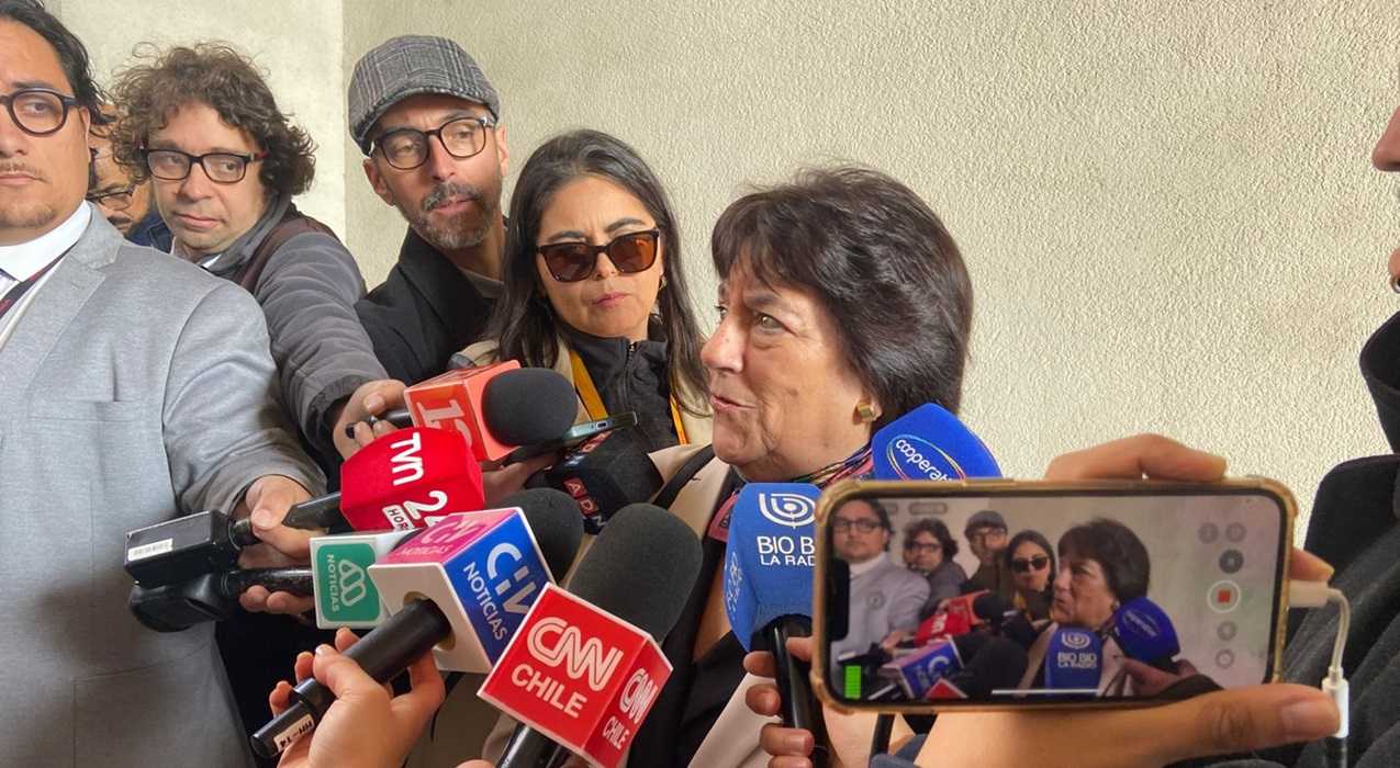 Ministra de Defensa Adriana Delpiano La Moneda 06-06-2025