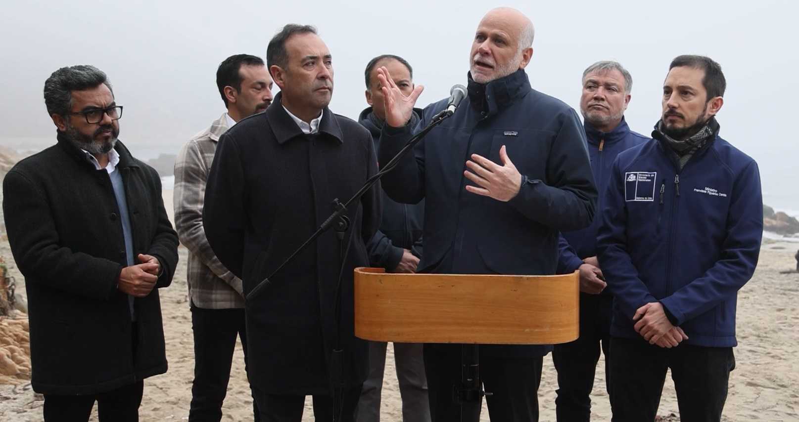 Ministro Álvaro Elizalde proyecto acceso playas