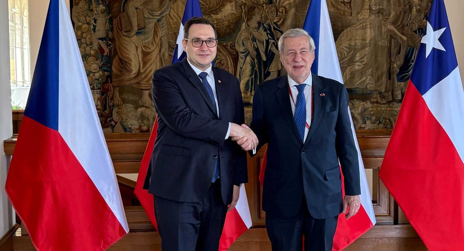 Reunion Cancilleres de Chile y República Checa 12-06-2025