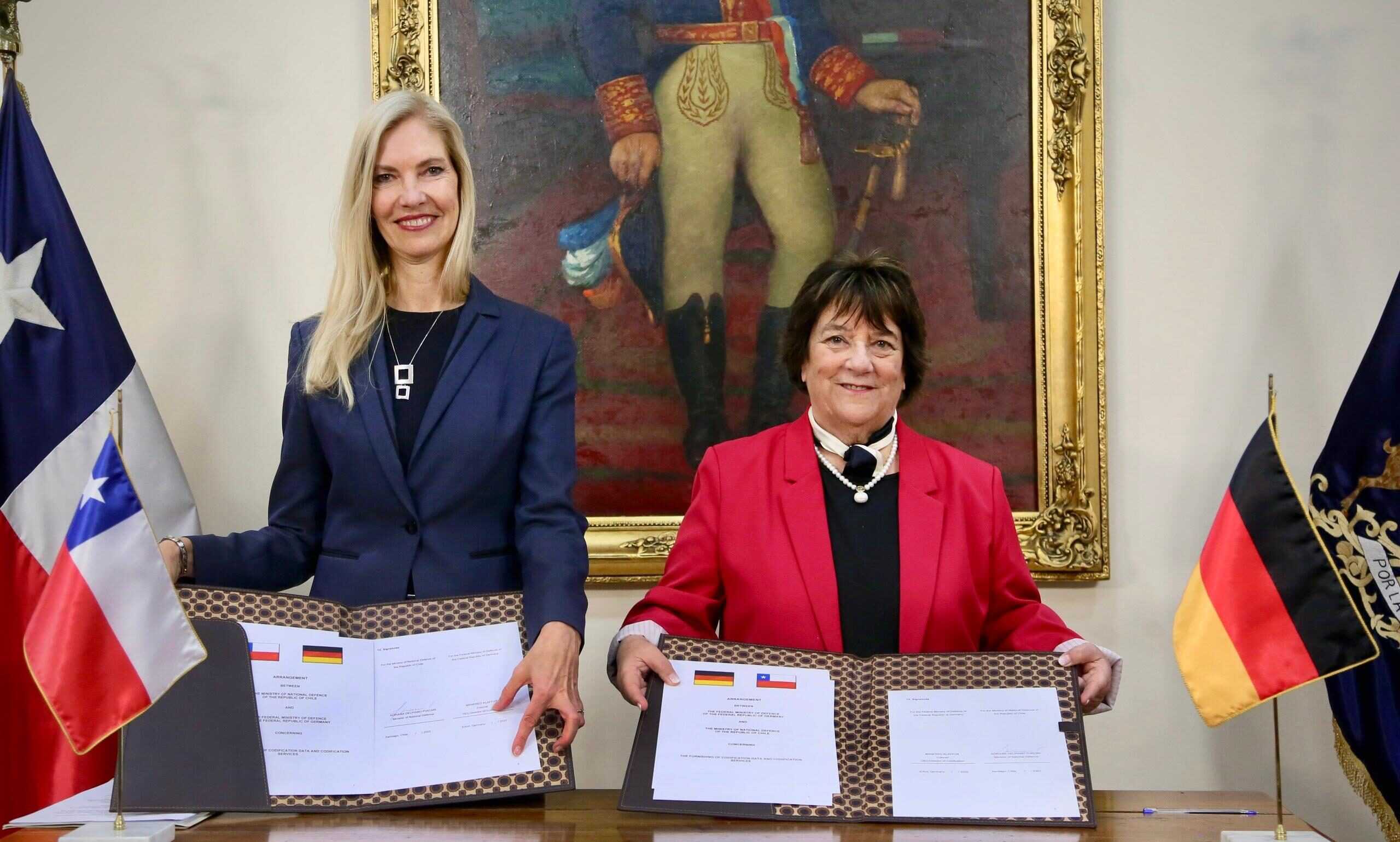 Acuerdo Chile - Alemania Defensa 31-07-2025