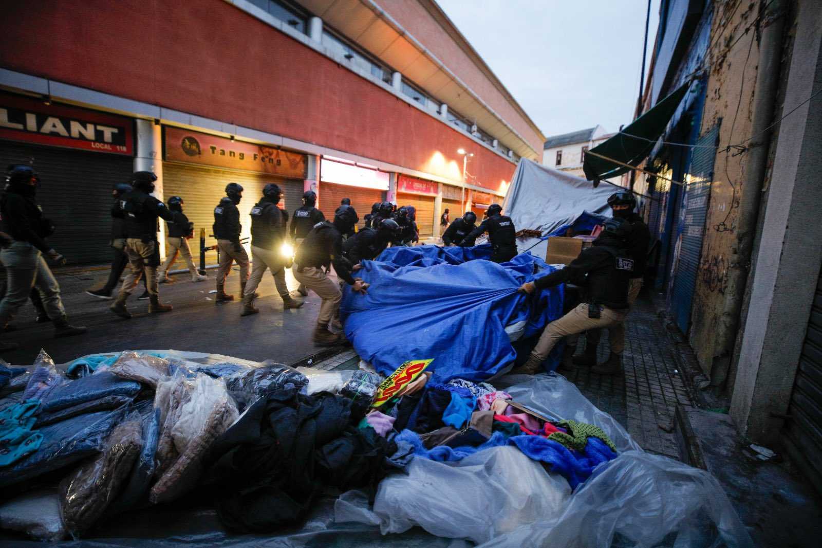 Desalojo Barrio Meiggs