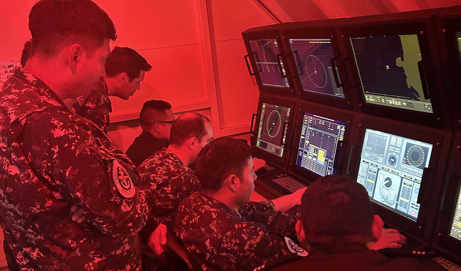 Entrenamiento marinos argentinos Fuersub Perú Callao