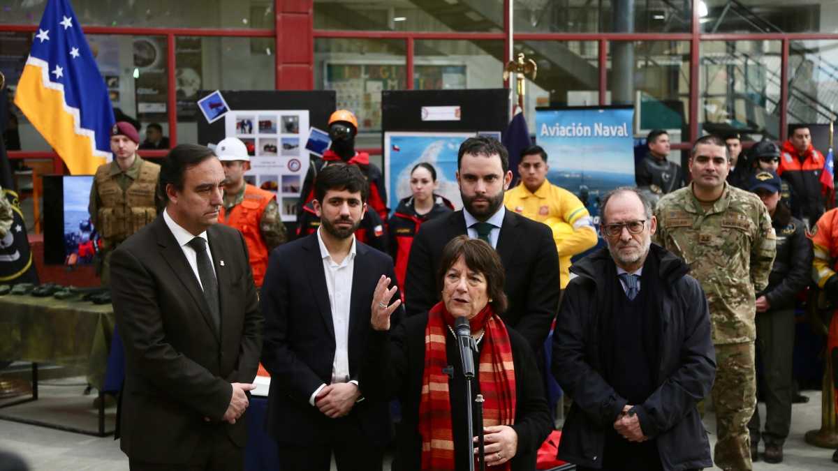 Ministra de Defensa Adriana Delpiano Punta Arenas 24-07-2025