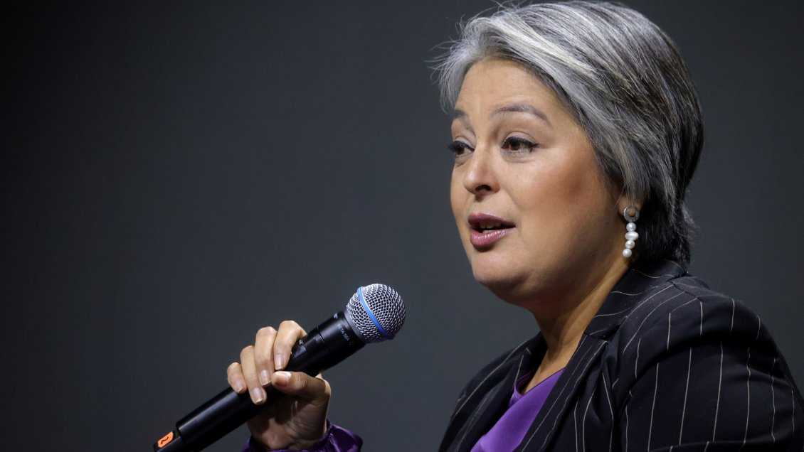 Jeannette Jara Foro Moneda Patria 12-08-2025