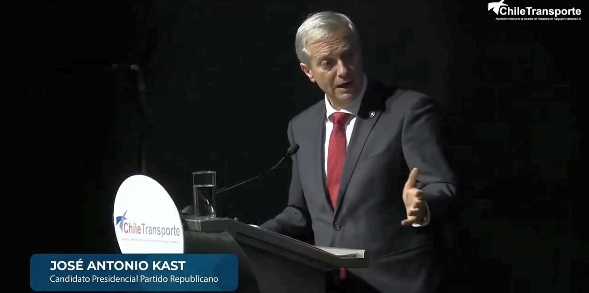 José Antonio Kast Foro ChileTransporte 07-08-2025