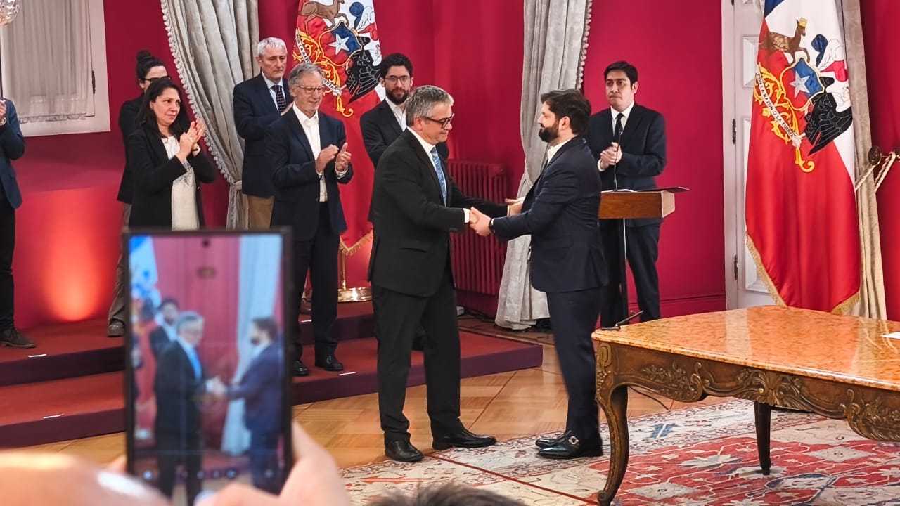 Pdte. Boric en despedida de Marcel - La Moneda 21-08-2025