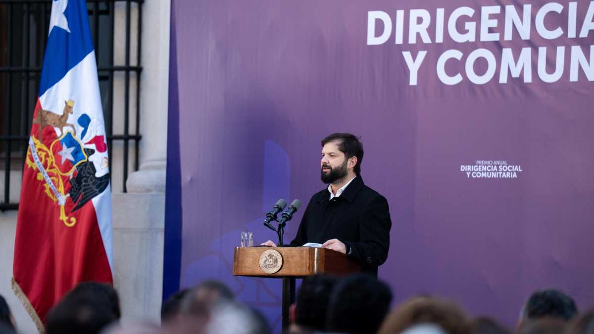 Pdte. Gabriel Boric La Moneda 07-08-2025