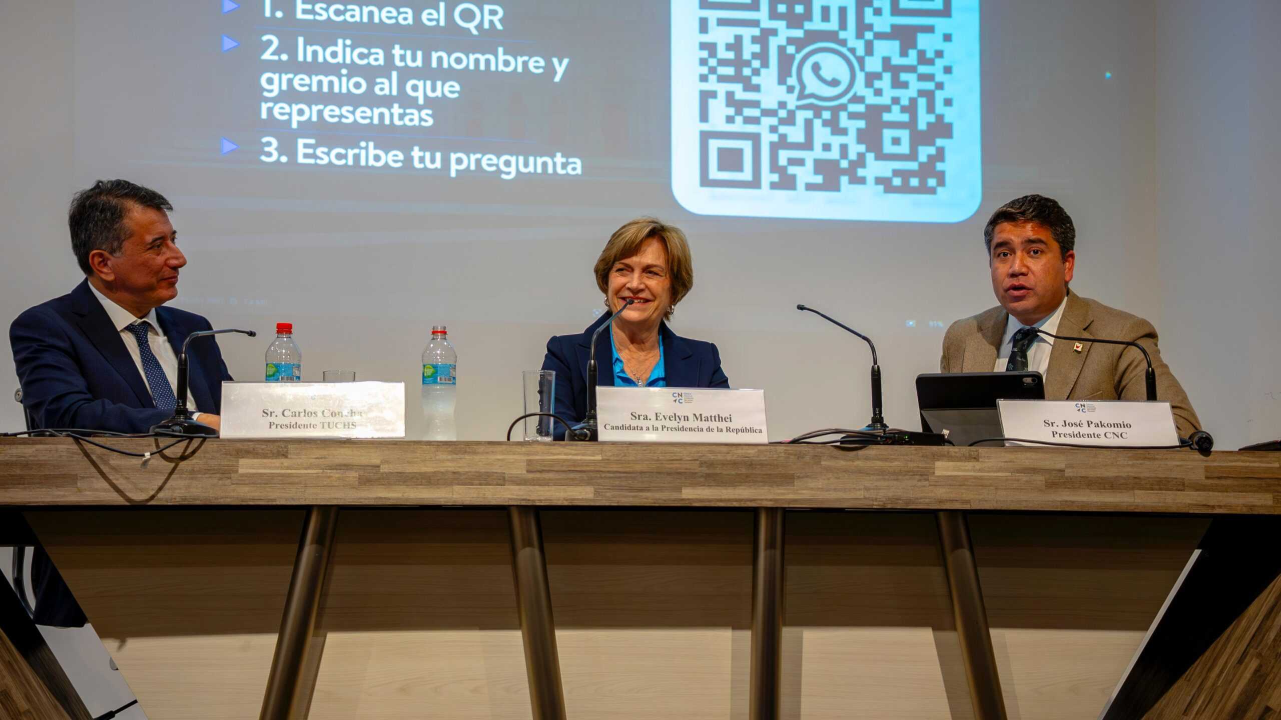 Reunión Evelyn Matthei - CNC