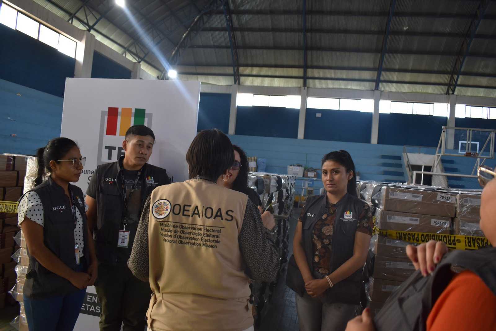 Veedores elección Bolivia 2025