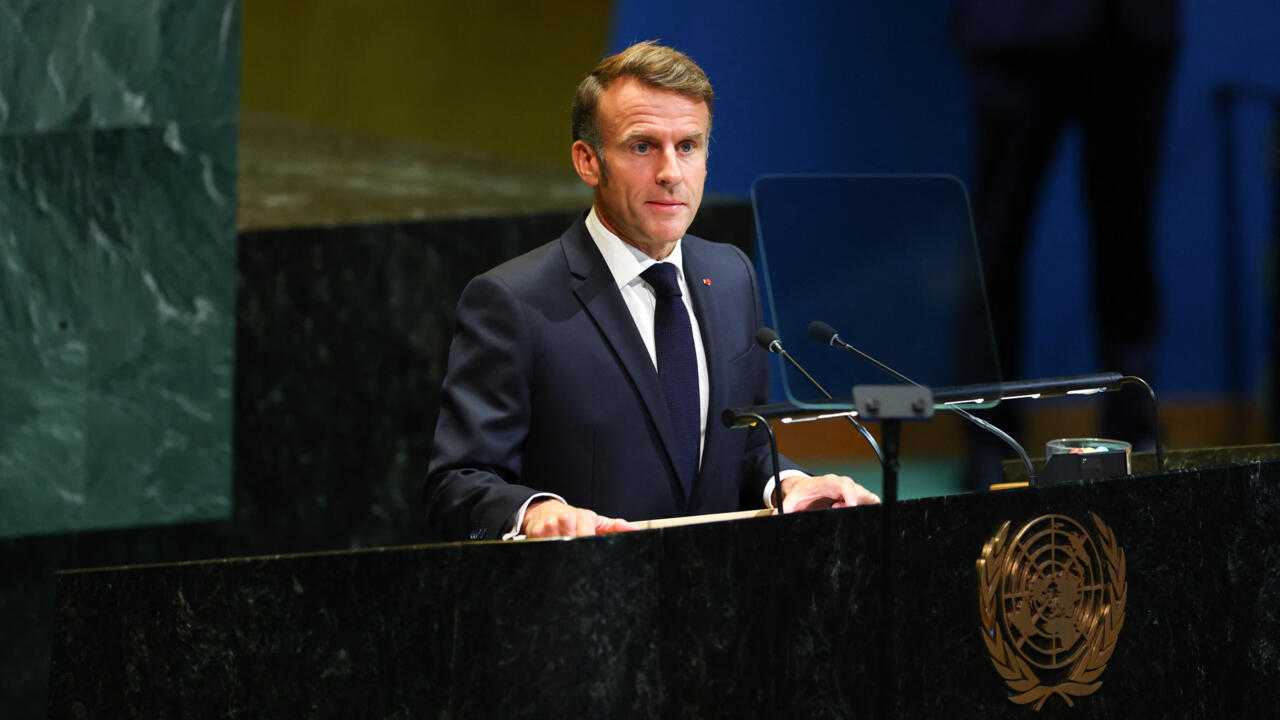 Emmanuel Macron ONU 22-09-2025