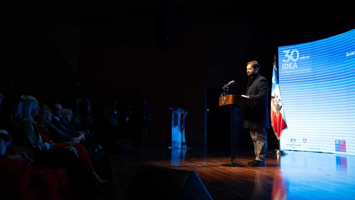 Pdte Gabriel Boric aniversario IDEA - GAM 03-09-2025