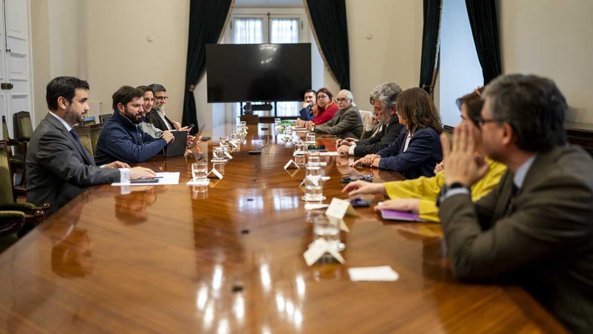 Reunión Pdte Gabriel Boric INDH La Moneda 01-09-2025