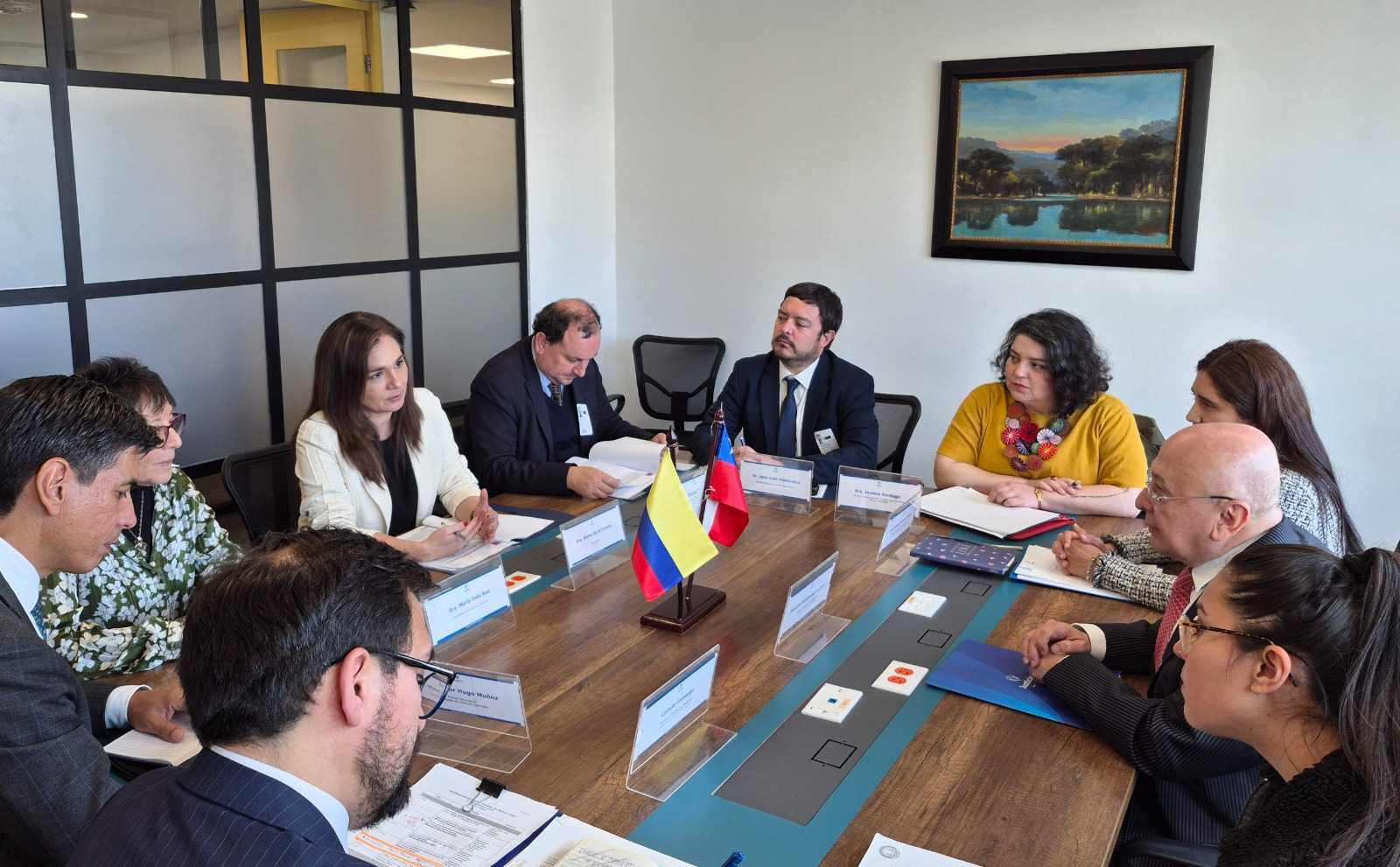 Reunión RREE Chile Colombia 10-09-2025