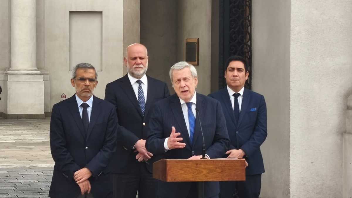 Canciller Alberto van Klaveren La Moneda 03-10-2025