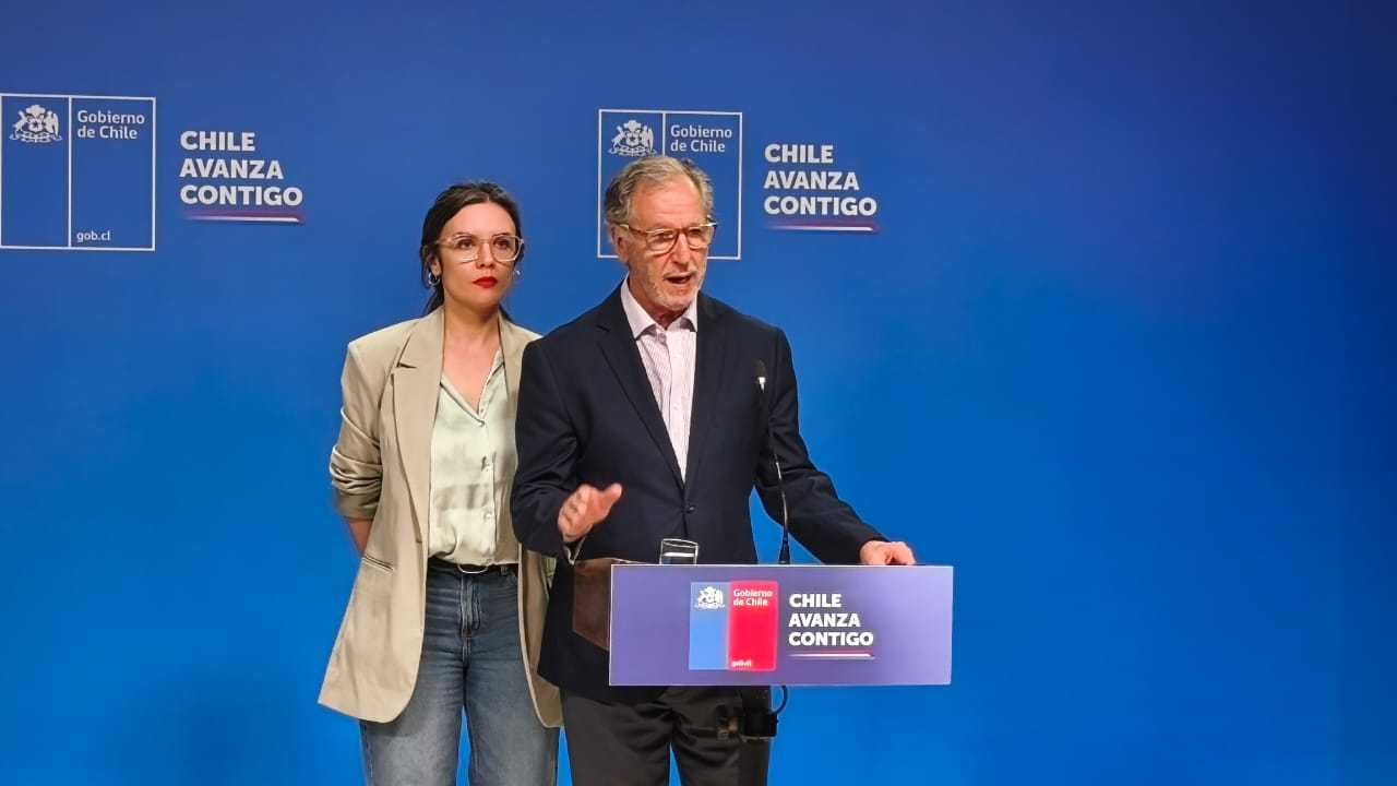 Ministros Camila Vallejo y Álvaro García La Moneda 16-10-2025